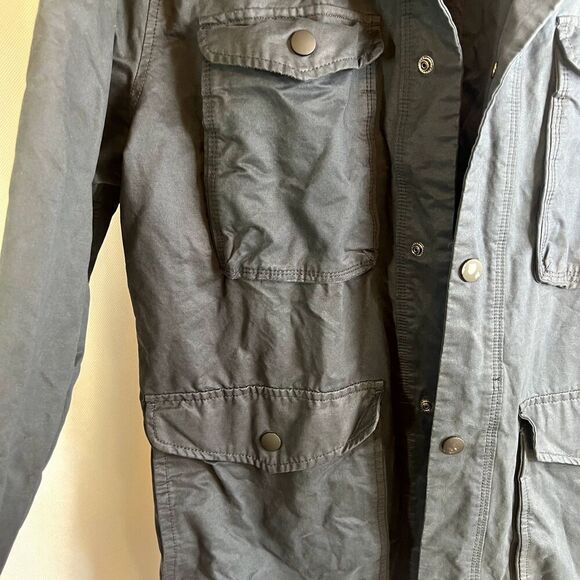 Jeremiah American Legacy Navy Snap Button Front Field Jacket Size XL - Picture 7 of 11